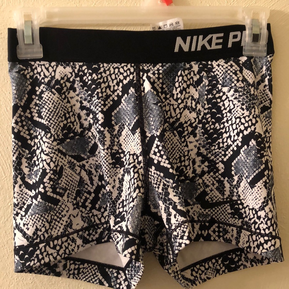 Nike Pro Snakeskin Spandex Shorts